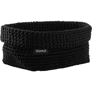 blomus TELA Opbevaringskurv 20 cm, Sort