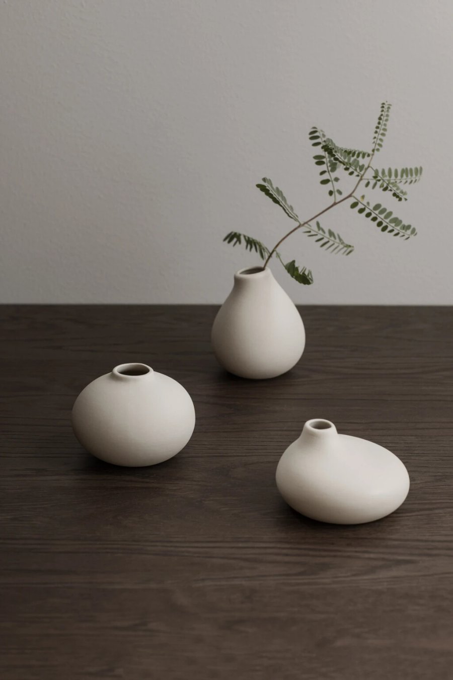 Blomus NONA Vase 3er Set, Lily Wei