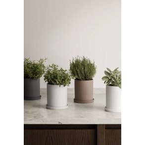 blomus NONA Urtepotte H13,5 cm, Bark