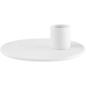 blomus NONA Kerzenhalter H3,5 cm, Wei