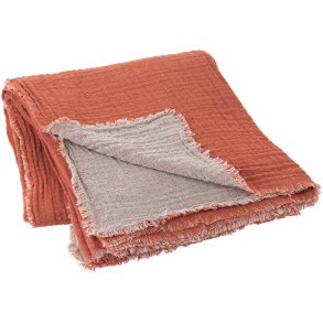 blomus DOUBLE Plaid 130x200 cm, Rustic Brown