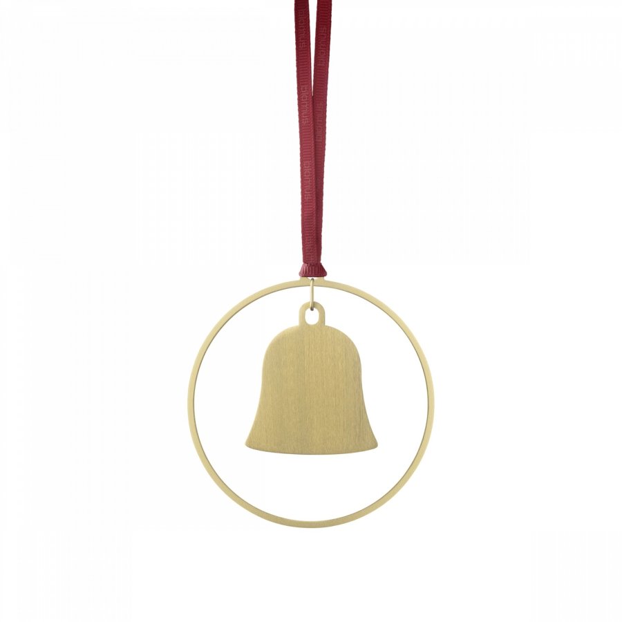 Blomus KITAI Weihnachtsschmuck Glocke 4er Set. 8 cm, Gold