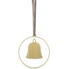 Blomus KITAI Weihnachtsschmuck Glocke 4er Set. 8 cm, Gold