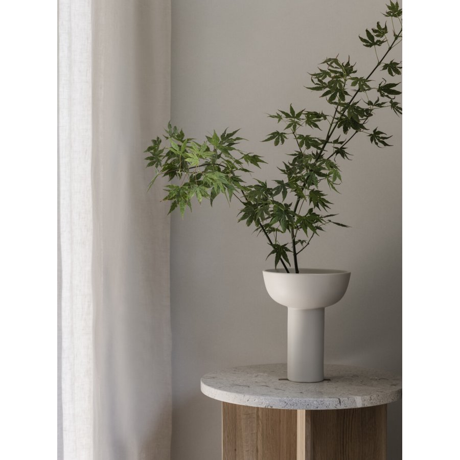 Blomus MIYABI Vase H21 cm, Moonbeam