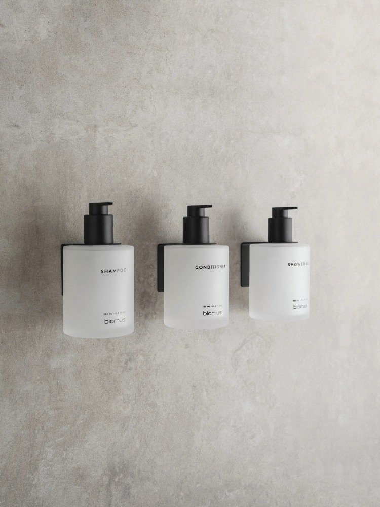 blomus KIREI Selvkl�bende S�bedispenser 3 Dele, Hvid