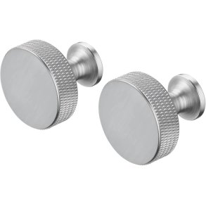 blomus ROF Wandhaken 2er Set 3 cm, Mattierter Stahl