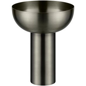blomus MIYABI Vase H17 cm, Burned Metal