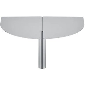 blomus ORU Wandregal 30 cm, Mattierter Stahl