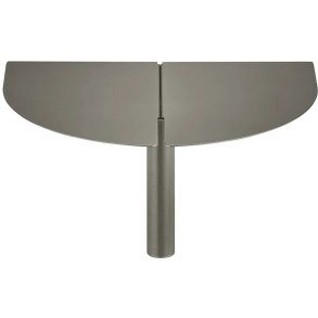 blomus ORU Wandregal 30 cm, Burned Metal