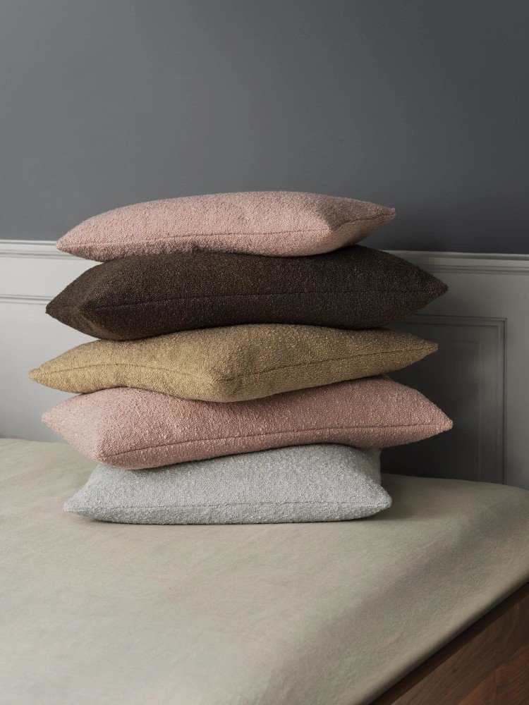 blomus BOUCLE Pudebetræk 50x50 cm, Misty Rose