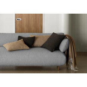 blomus BOUCLE Pudebetræk 50x30 cm, Mulch