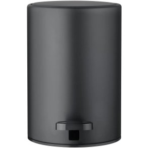 blomus MODO Mlleimer mit Pedal 3 L, Schwarz