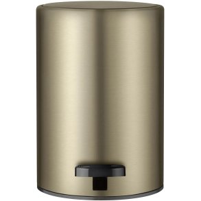 blomus MODO Mlleimer mit Pedal 3 L, Messing