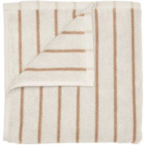 blomus ARTO Hndklde 50x100 cm, Moonbeam/Amber Brown