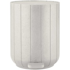 blomus KUA Mlleimer mit Pedal 3 L, Moonbeam