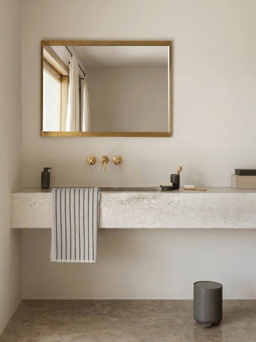 blomus KUA Mülleimer mit Pedal 3 L, Magnet