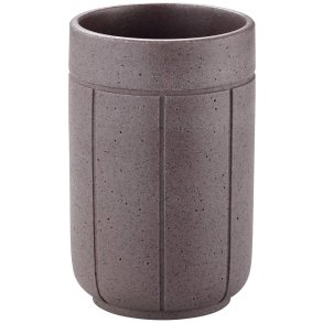 blomus KUA Zahnbrstenbecher H16 cm, Zedernholz