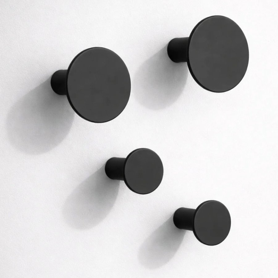 blomus PONTO Knager 4 stk, Sort