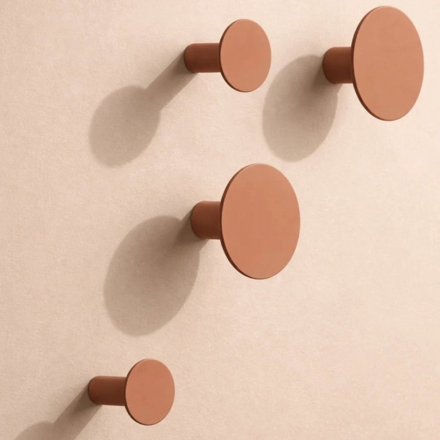 blomus PONTO Knager 4 stk, Mocha Mousse