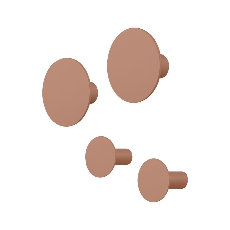 blomus PONTO Knager 4 stk, Mocha Mousse