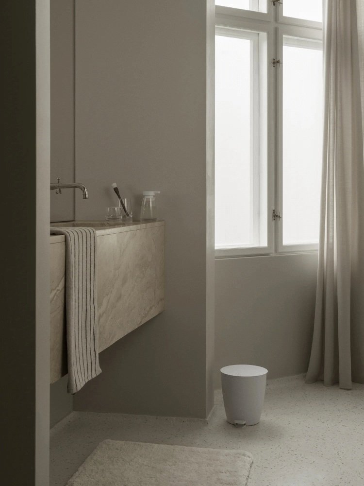 blomus AVA Pedaalemmer 3 L, Wit