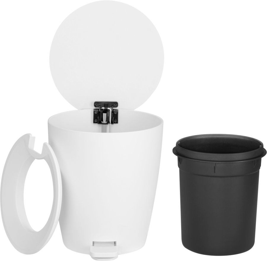 blomus AVA Pedaalemmer 3 L, Wit