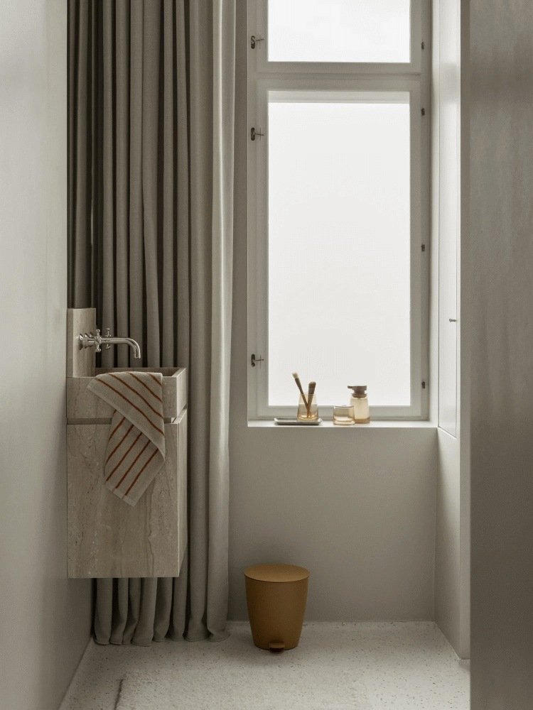 blomus AVA Zahnb&uuml;rstenbecher H11 cm, Tan