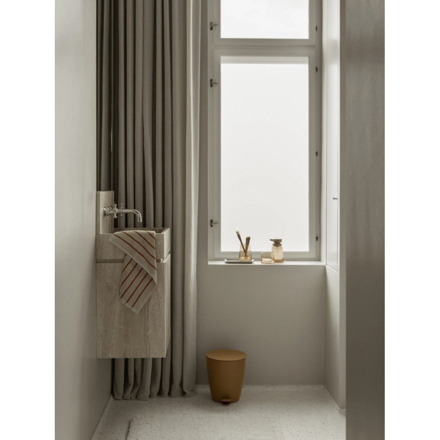 blomus AVA Pedaalemmer 3 L, Tan