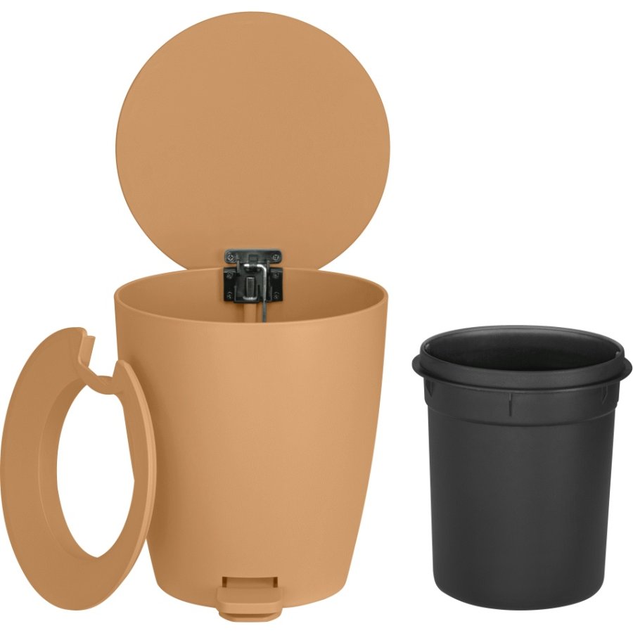 blomus AVA Pedaalemmer 3 L, Tan