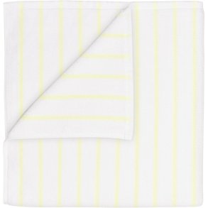 blomus ARTO Badeh�ndkl�de 70x140 cm, Hvid/Transparent Yellow
