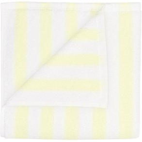 blomus ARTO H�ndkl�de Tykke Striber 50x100 cm, Hvid/Transparent Yellow