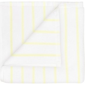 blomus ARTO Handtuch 50x100 cm, Wei�/Transparent Gelb