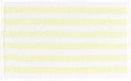 blomus ARTO H�ndkl�de Tykke Striber 2 stk. 30x50 cm, Hvid/Transparent Yellow