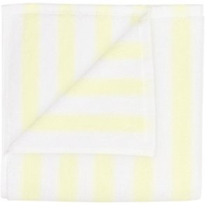 blomus ARTO H�ndkl�de Tykke Striber 2 stk. 30x50 cm, Hvid/Transparent Yellow
