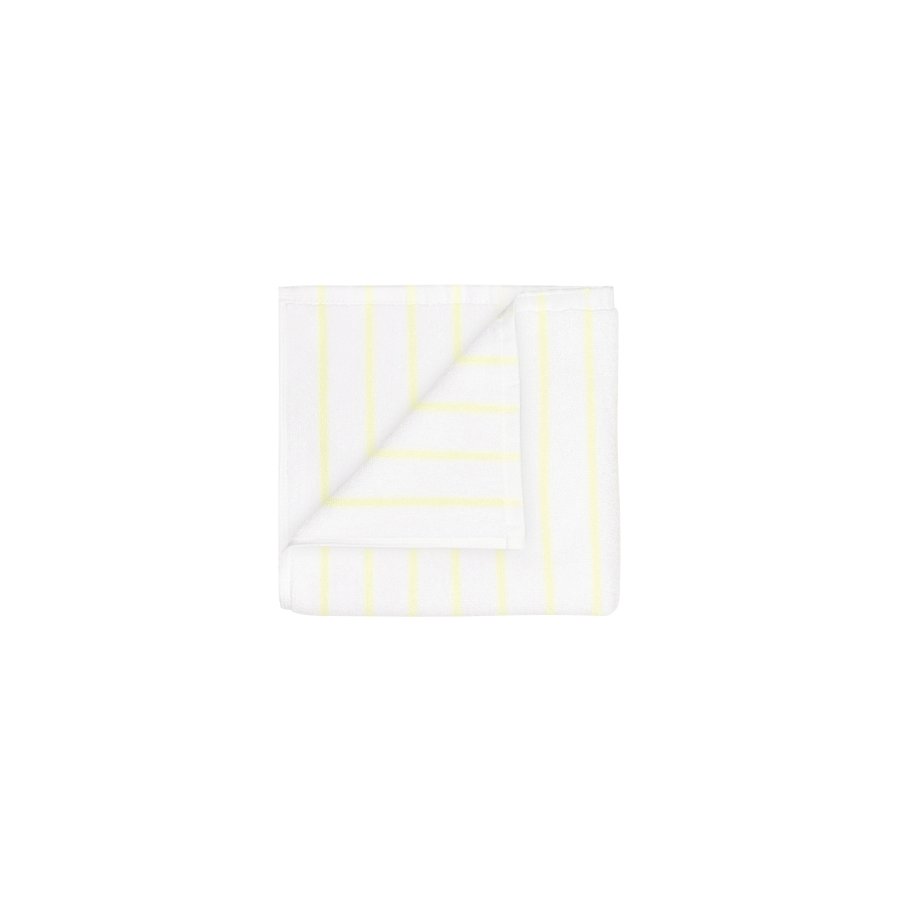 blomus ARTO H�ndkl�de 2 stk. 30x50 cm, Hvid/Transparent Yellow