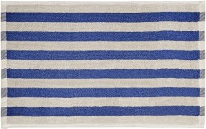 blomus ARTO H�ndkl�de Tykke Striber 2 stk. 30x50 cm, Moonbeam/Mazarine Blue