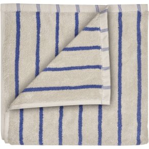 blomus ARTO Handtuch 2er Set 30x50 cm, Mondschein/Mazarinblau