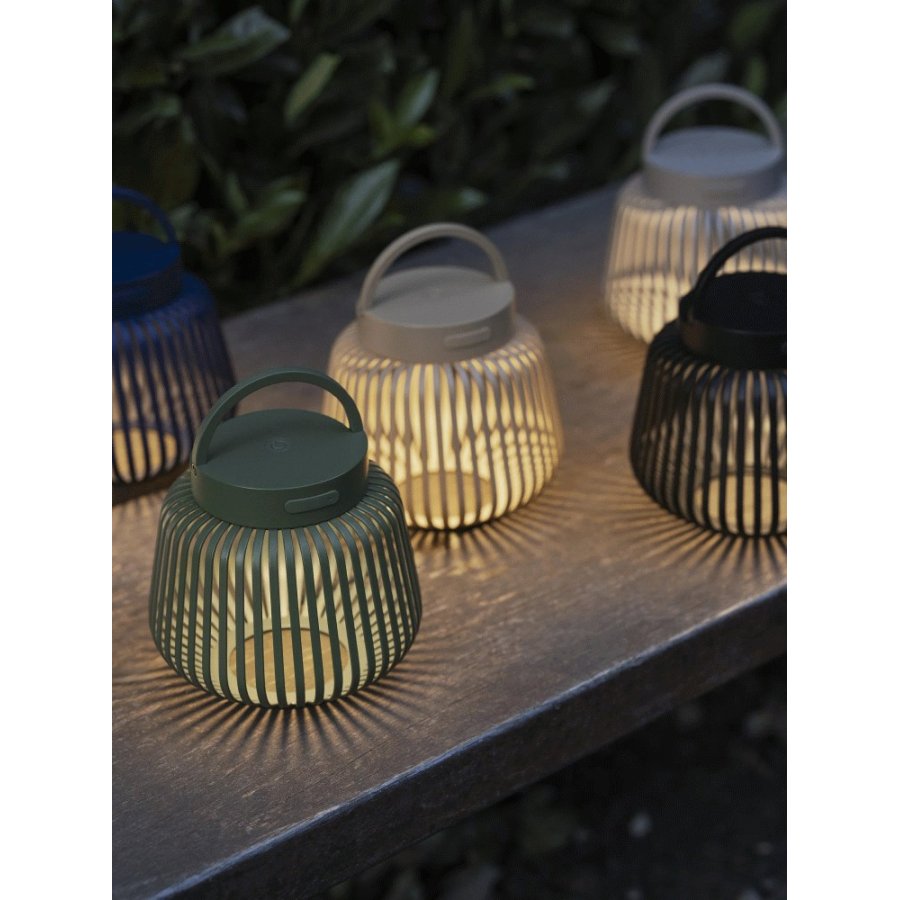 blomus LITO Akku-lampe LED H12 cm, Schwarz