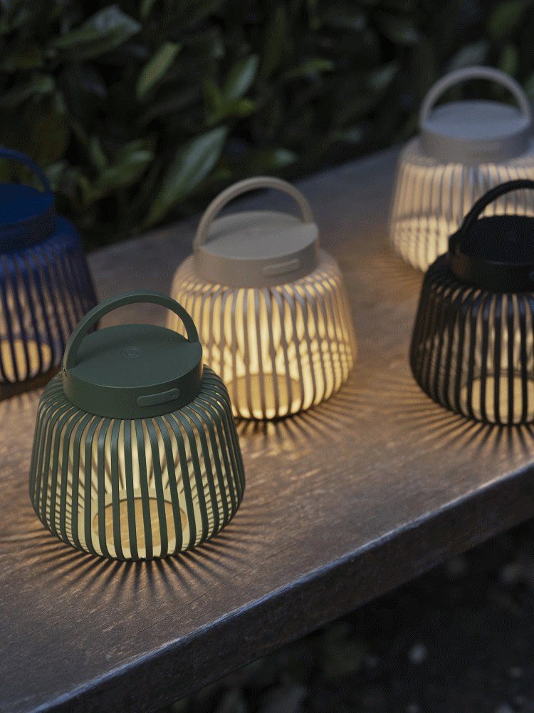 blomus LITO Akku-lampe LED H12 cm, Schwarz