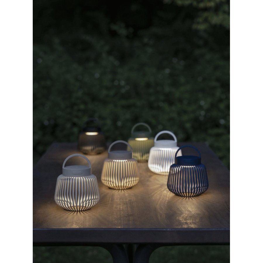 blomus LITO Akku-lampe LED H12 cm, Mourning Dove