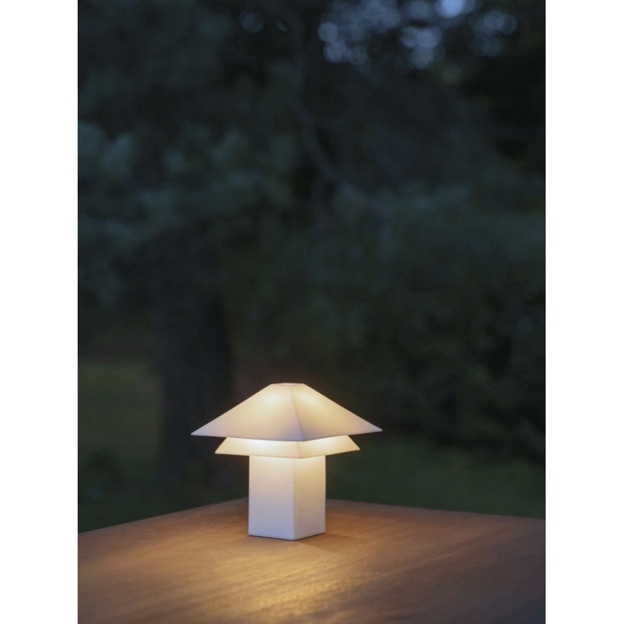 blomus SANAKA Akku-lampe LED H18 cm, Wei&szlig;