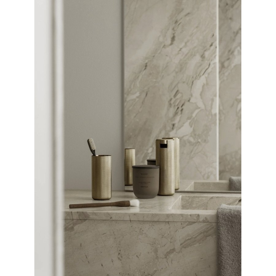 blomus MODO ROF Zahnb&uuml;rstenbecher, Messing