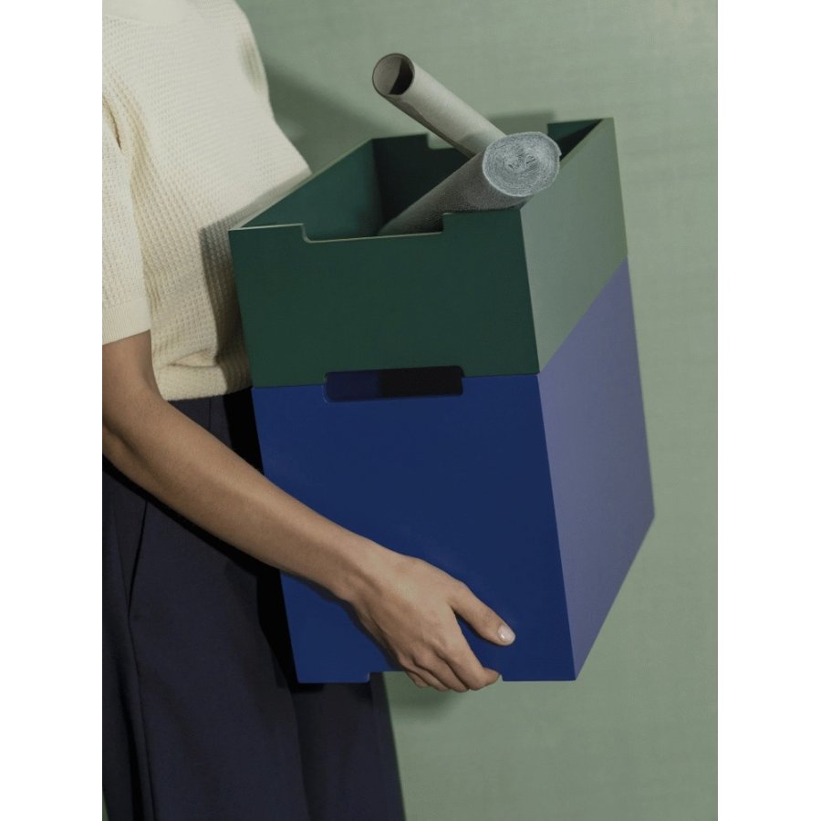 blomus KASANE Opbevaringskasse M 25x39 cm, Rain Forest