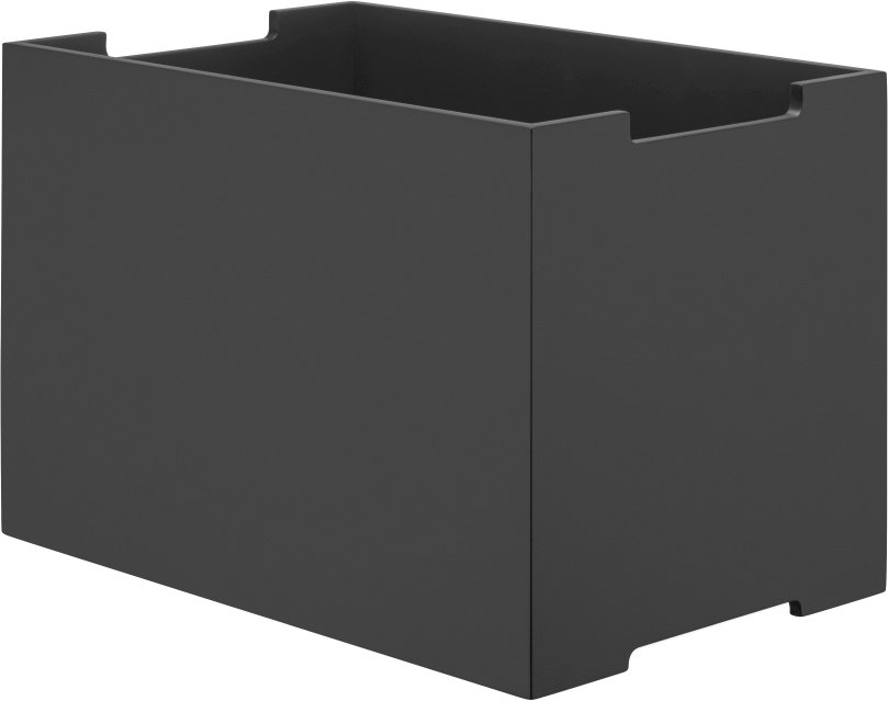blomus KASANE Opbevaringskasse L 25x39 cm, Anthracite