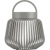 blomus LITO Tr�dl�s Lampe LED H12 cm, Granite Gray
