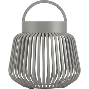 blomus LITO Tr�dl�s Lampe LED H12 cm, Granite Gray