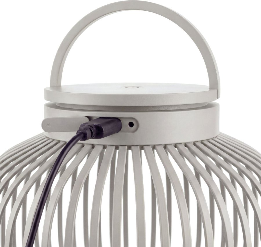 blomus LITO Tr�dl�s Lampe LED H30 cm, Mourning Dove