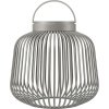 blomus LITO Tr�dl�s Lampe LED H20 cm, Granite Gray