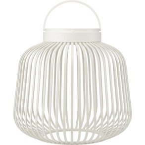 blomus LITO Tr�dl�s Lampe LED H20 cm, Silk Gray