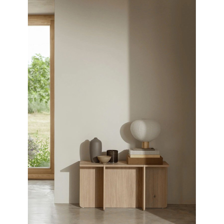 blomus KAMI Tischlampe H31 cm, Weiß